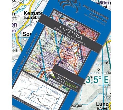 Sichtflugkarte Österreich 2024-ROGERS DATA