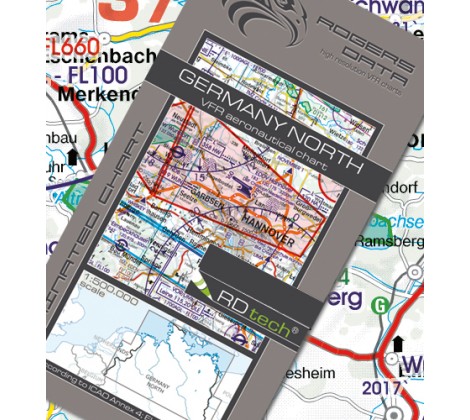 Sichtflugkarte Deutschland Nord 2024-ROGERS DATA