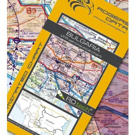 Sichtflugkarte Bulgarien 2024-ROGERS DATA