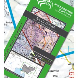 Sichtflugkarte Slowenien 2024-ROGERS DATA