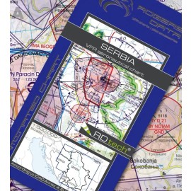 Sichtflugkarte Serbien 2024-ROGERS DATA