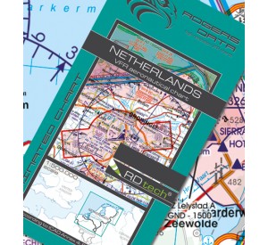 Sichtflugkarte Niederlande 2024- ROGERS DATA
