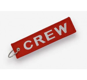 Schlüsselanhänger Crew-rot